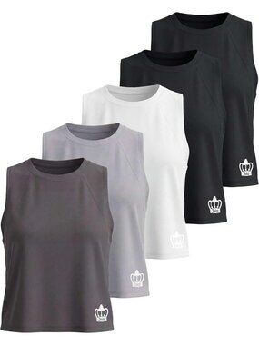 Stylish Sleeveless Muscle Tank Top for Women - Perfect for Gym, Yoga & Running